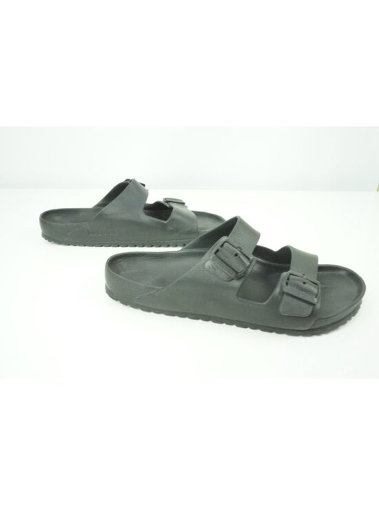 Birkenstock Black Made in Germany Slide Sandals Sz 44 285 11M main image 5